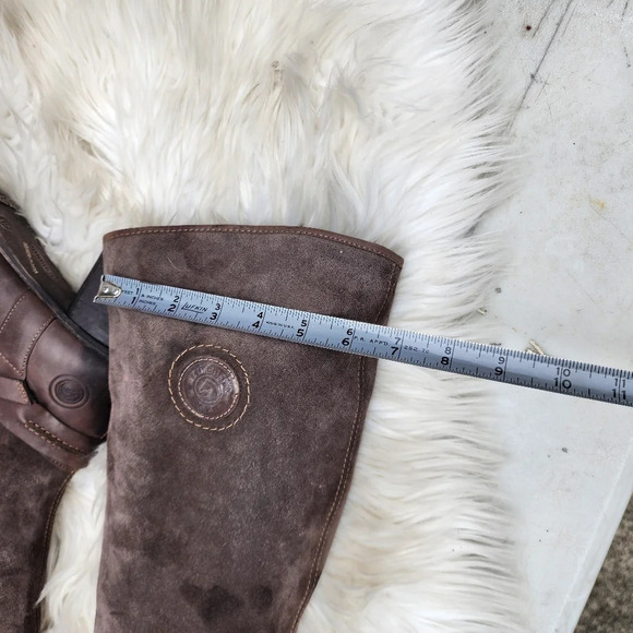 Remonte mocha suede heeled boots 9.5 - Picture 7 of 16